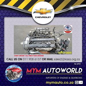 MYM IMPORTER OF SECOND HAND CHEVROLET ENGINES AND GEARBOXES
