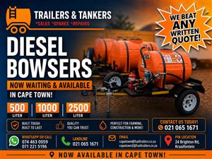 Polyurethane Diesel Bowser/ Water Bowser 500/1000/2500