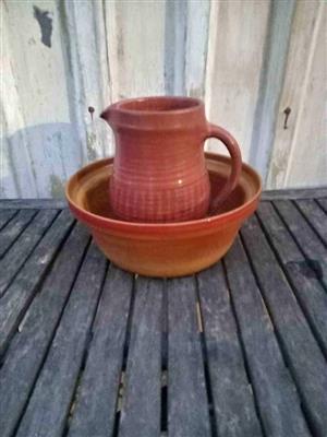 Jug and bowl