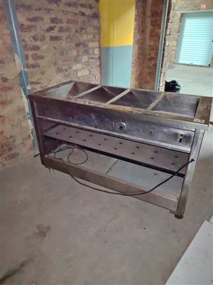 4 Divided Wood warmer