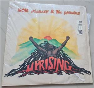 Bob Marley & The Wailers – Uprising Vinyl LP cover has some age related wear