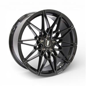 18″ SS5481 5/112 Black Machine Face Alloy Wheels