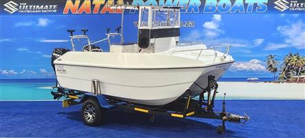 2015 MOEL TOMCAT 520 CC ON TRAILER 2 X 100 SUZUKI 4 STROKES 