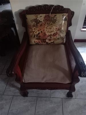 Emboya wood chair