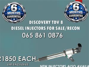 DISCOVERY TDV 8 DIESEL INJECTORS FOR SALE NATIONWIDE