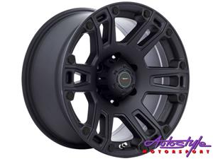 16″ A-Line Dagger 5/150 STBLK Alloy Wheels