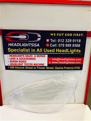 Porsche Cayenne left side headlight replacement lens 