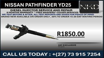 Nissan Pathfinder yd25 Diesel Injectors 