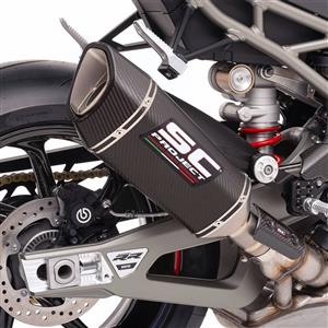 SC Project SC1-R Carbon Fiber Slip-On – B33G-90C – BMW S1000RR 2025