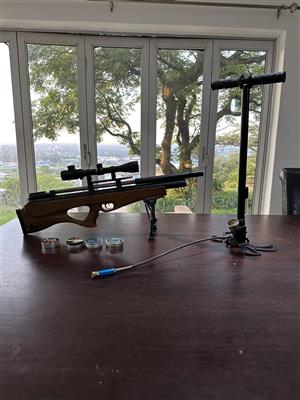 Pcp Air rifle 5.5mm Combo 
