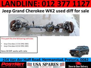 Jeep Cherokee XJ diff for sale