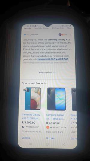 Samsung A12 for sale