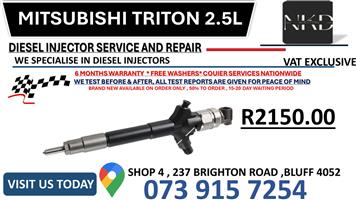 Mitsubshi Trition 2.5L Diesel Injectors 