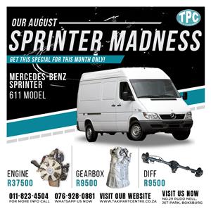 Mercedes-Benz Sprinter 611 Model Parts