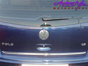Polo Vivo Chrome Bootlip Strip