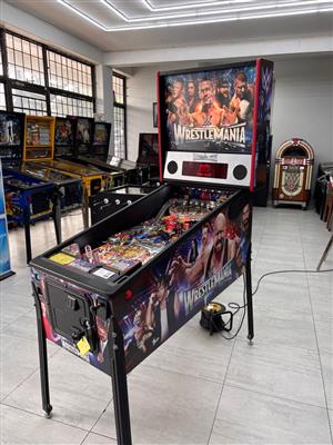 WWE WrestleMania Pro Stern Pinball Machine for Sale
