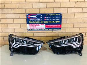 Audi Q3/SQ3 Matrix left and right side xenon headlights 
