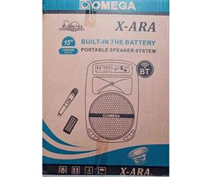 15" Bluetooth Rechargeable Speaker,  New with warranty and FREE DELIVERY