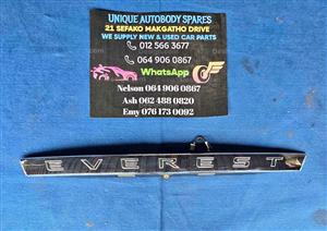 Ford Everest Complete Tailgate Handle Trim