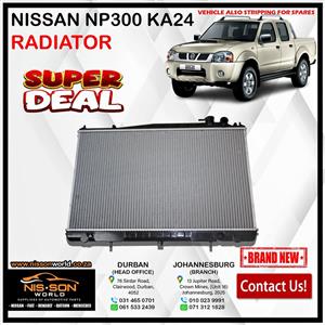 NISSAN NP300 KA24 RADIATOR