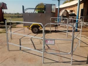 Horse paddocks and gates
