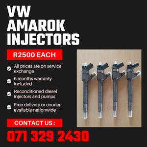 VW AMAROK 2.0 INJECTORS FOR SALE WITH WARRANTY INCLUDED 