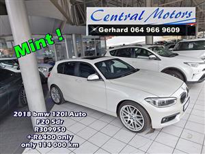 2018 BMW 120i Auto