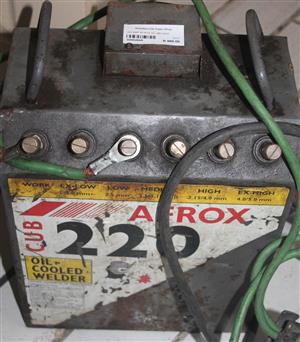 220 amp Afrox oil welder S046264A #Rosettenvillepawnshop