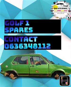 Golf 1 stripping for spares 