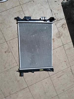 Nissan np200 radiator condenser