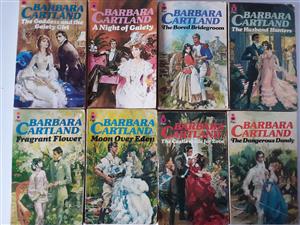 Barbara Cartland's Books Collection. I have 26 books I am in Orange Grove. 