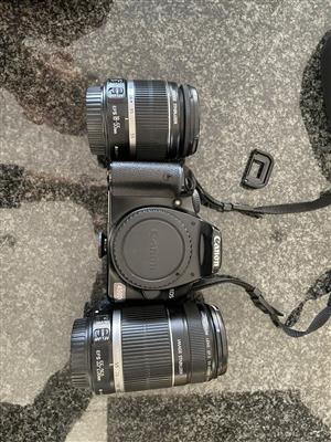 Canon 450D camera , 18-55mm Len’s , 55-250mm Len’s and Sigma Lens 150-500 mm 