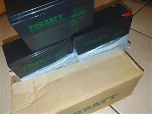 Batteries for gate motors