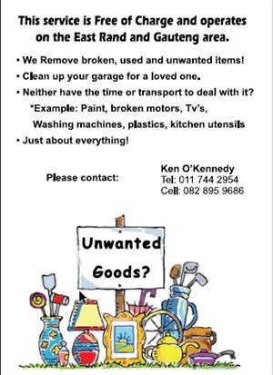 Unwanted goods