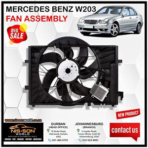 MERCEDES W203 FAN ASSEMBLY