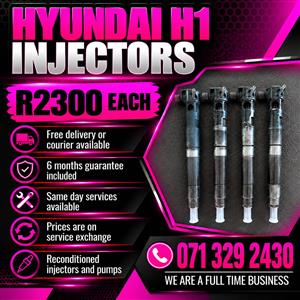 HYUNDAI H1 INJECTORS FOR SALE WITH WARRANTY 