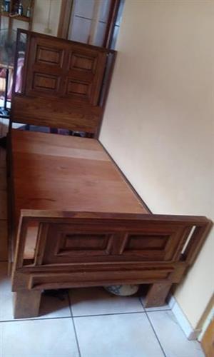 Vintage Old Oak 2 X Single Beds For Sale Junk Mail