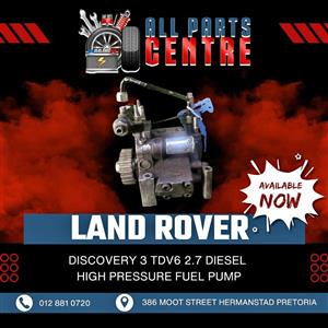 Land Rover Discovery 3 TDV6 2.7 Diesel High Pressure Fuel Pump