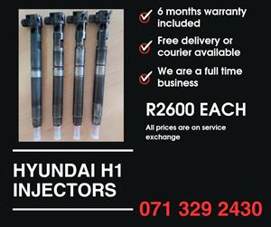 HYUNDAI H1 INJECTORS FOR SALE WITH WARRANTY
