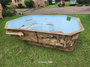 Fibreglass pool shell