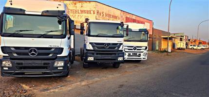 2014 -Mercedes Benz Actros 2644 & Axor 3335 For sale - Cash deal 