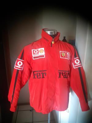  Vintage Michael Schumacher branded Ferrari puffer jacket with tag has arrived.