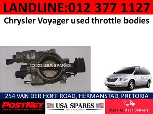 Chrysler Voyager used throttle body for sale