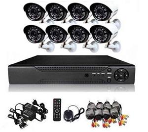 8 Channel DIY CCTV Camera System (EXCLUDES HARD-DRIVE) new with warranty and FREE DELIVERY
