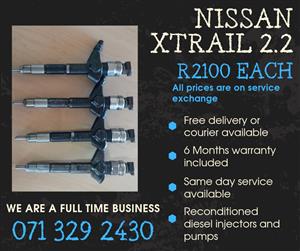 NISSAN XTRAIL YD22 INJECTORS FOR SALE WITH WARRANTY 