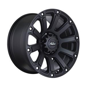 20″ A-Line Destroy 6/139 Satin Black Alloy Wheels