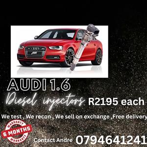 AUDI 1.6 DIESEL INJECTORS