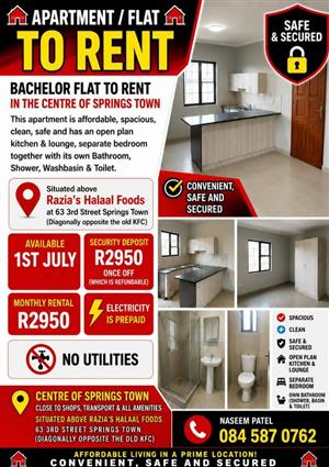 Apartment ... Flat to Rent in Springs