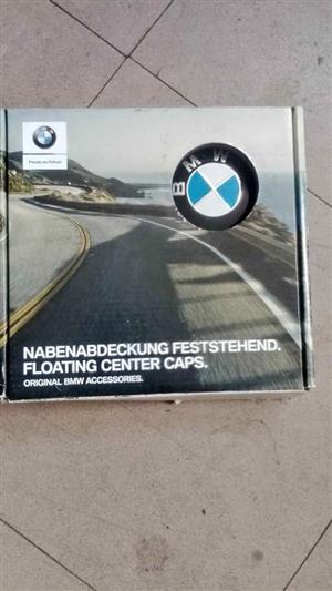BRAND NEW SET OF( 4 )BMW FLOATING CENTER CAPS