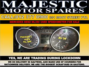 Mercedes benz ML350 used speedometer for sale 